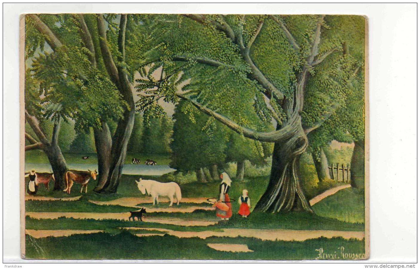 Postcard - Art - Henri Rousseau - Dit Le Dovanier - L'ete Summer Very Good - Unclassified