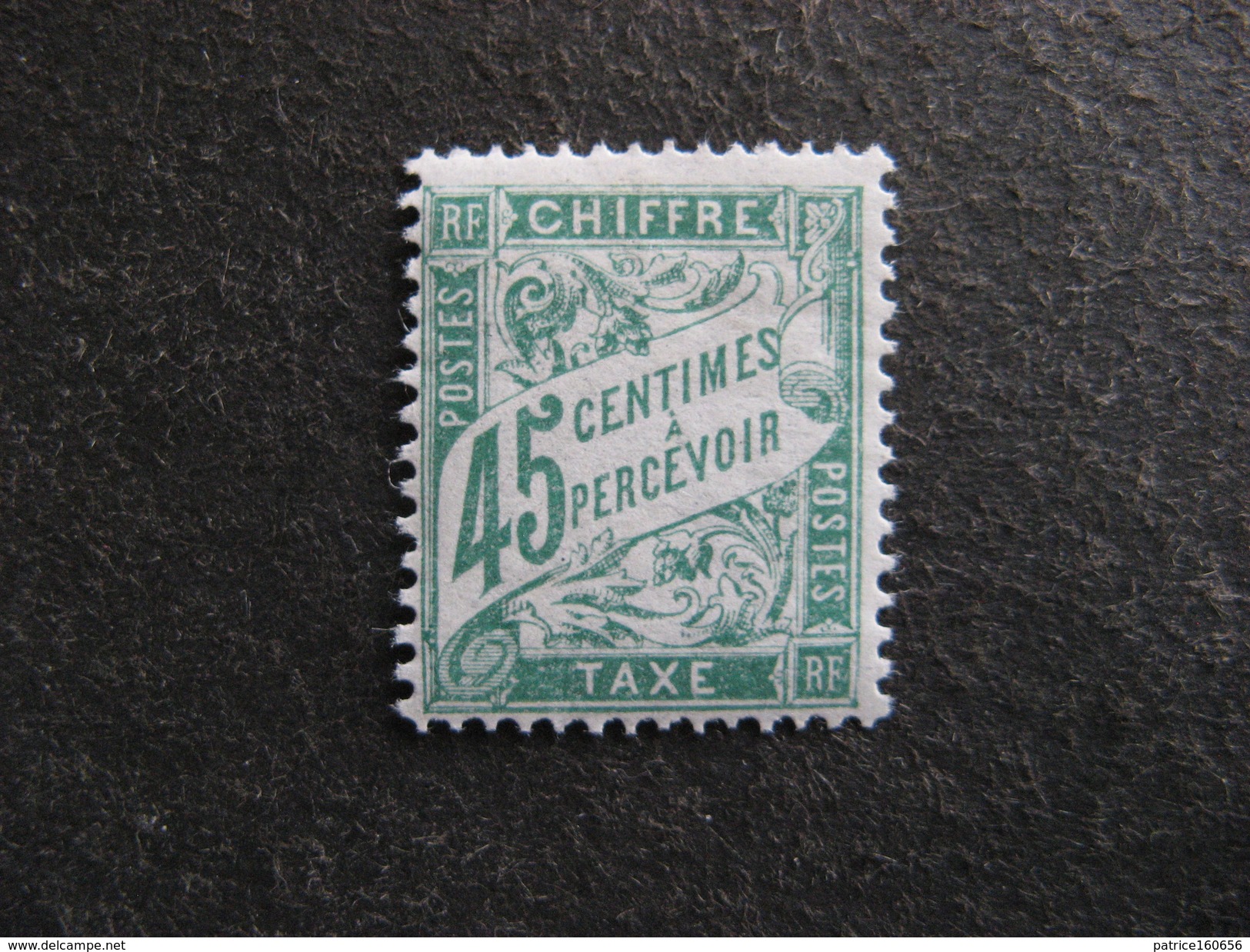 TB Taxe N°36 , Neuf X . Cote = 10 Euros. - 1859-1959 Mint/hinged