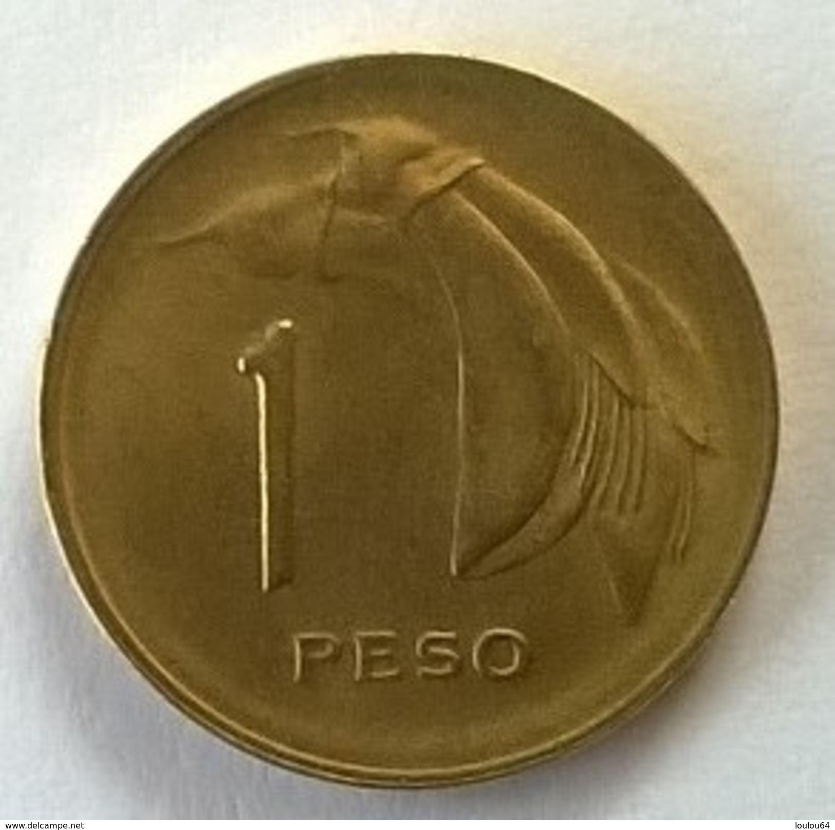 URUGUAY - 1 Peso 1969 - Cu-Alu - - Uruguay