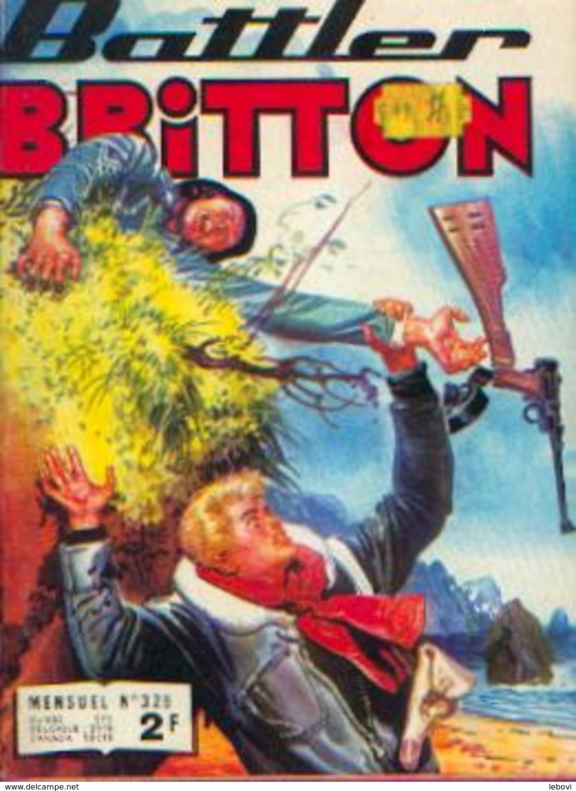 BATTLER BRITTON - Mensuel N° 326 - 4 - 1974 - Ed. Imperia - Petit Format