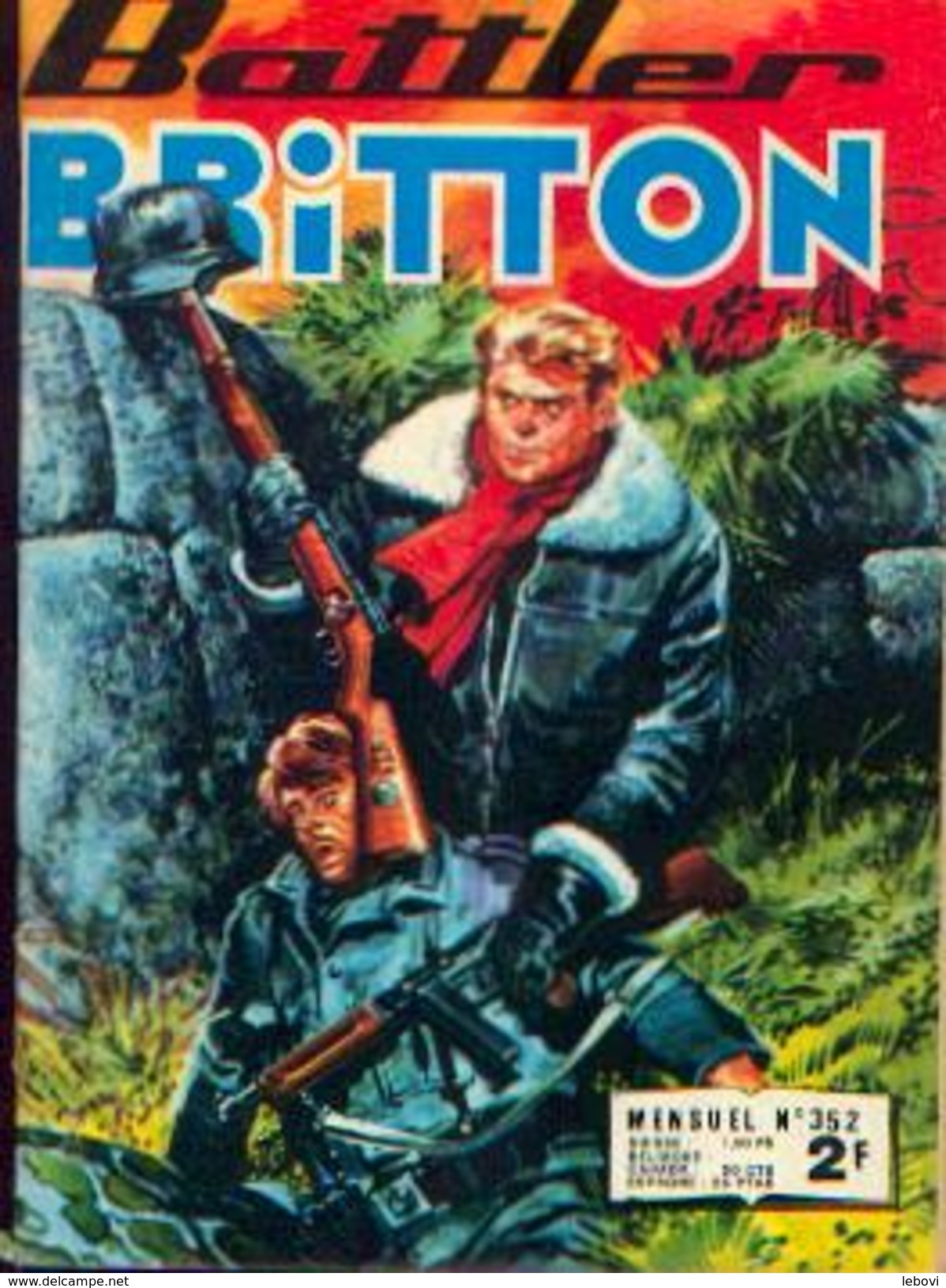 BATTLER BRITTON - Mensuel N° 352 - 6 - 1976 - Ed. Imperia - Petit Format