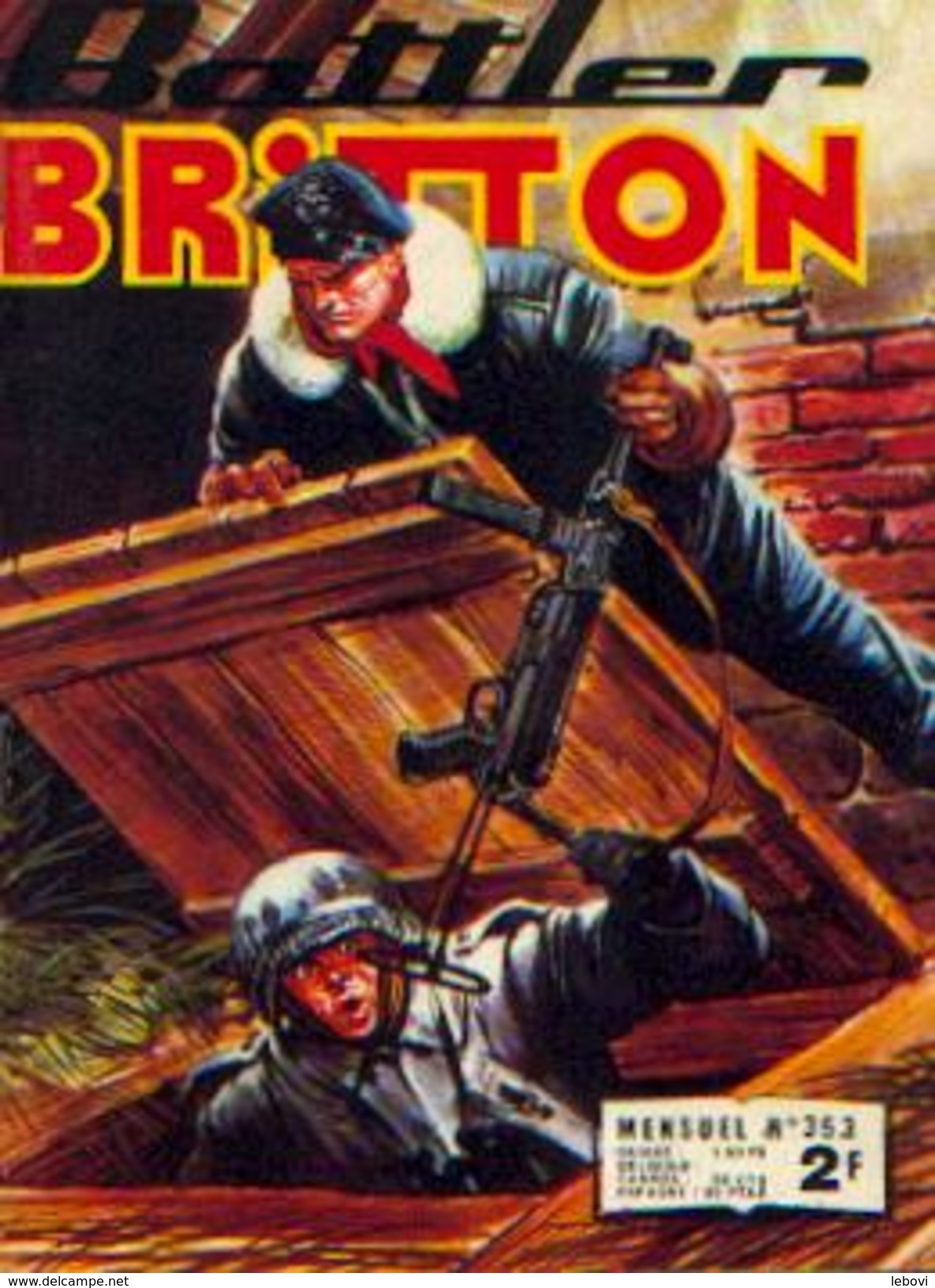 BATTLER BRITTON - Mensuel N° 353 - 7 - 1976 - Ed. Imperia - Petit Format