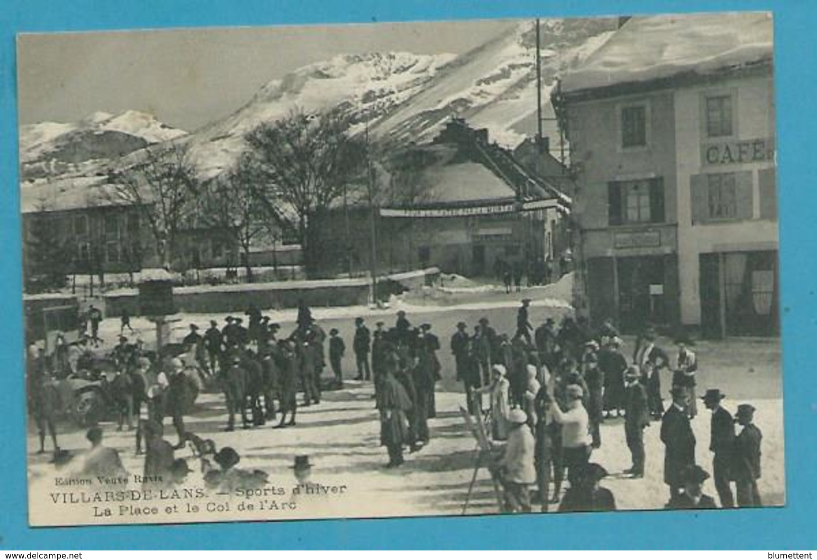 CPA Sports D'Hiver - Skieurs La Place Et Le Col De L'Arc à VILLARDS-DE-LANS 38 - Villard-de-Lans