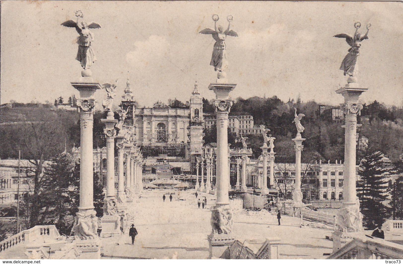 TORINO  /  Esposizione 1911 _ Gran Fontana E Ponte Monumentale Sul Po - Altri & Non Classificati