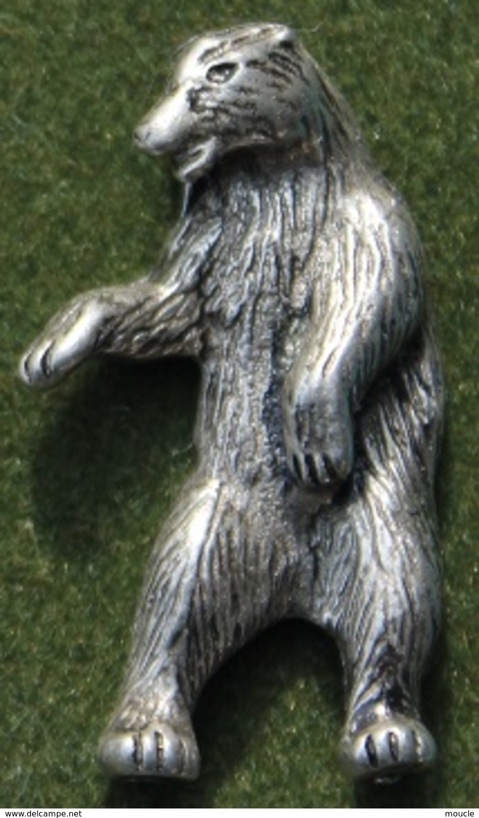 OURS EN RELIEF ARGENTE - CANADA -    (14) - Tiere