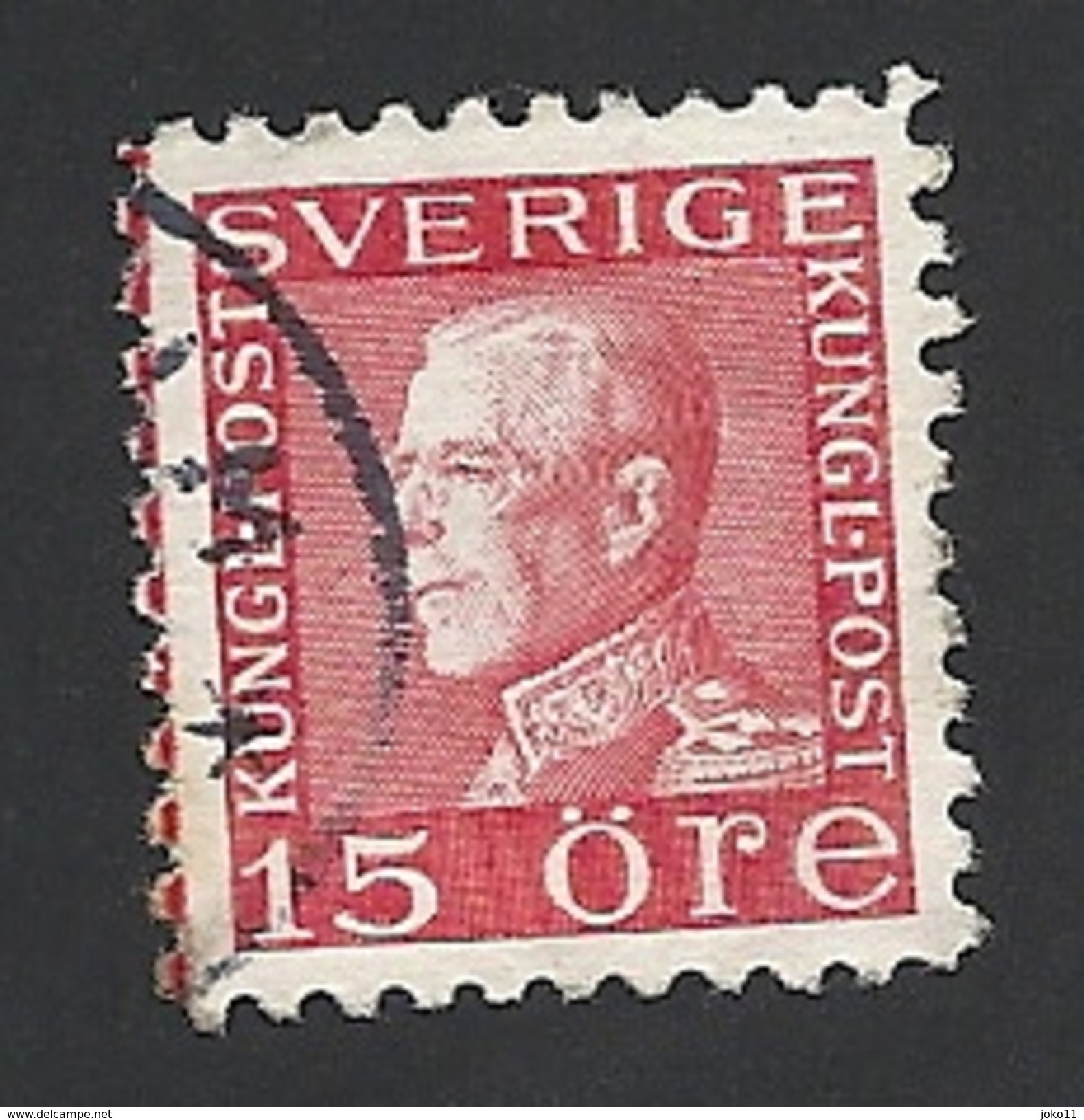 Schweden, 1934, Michel-Nr. 179 II, B, Gestempelt - Gebraucht