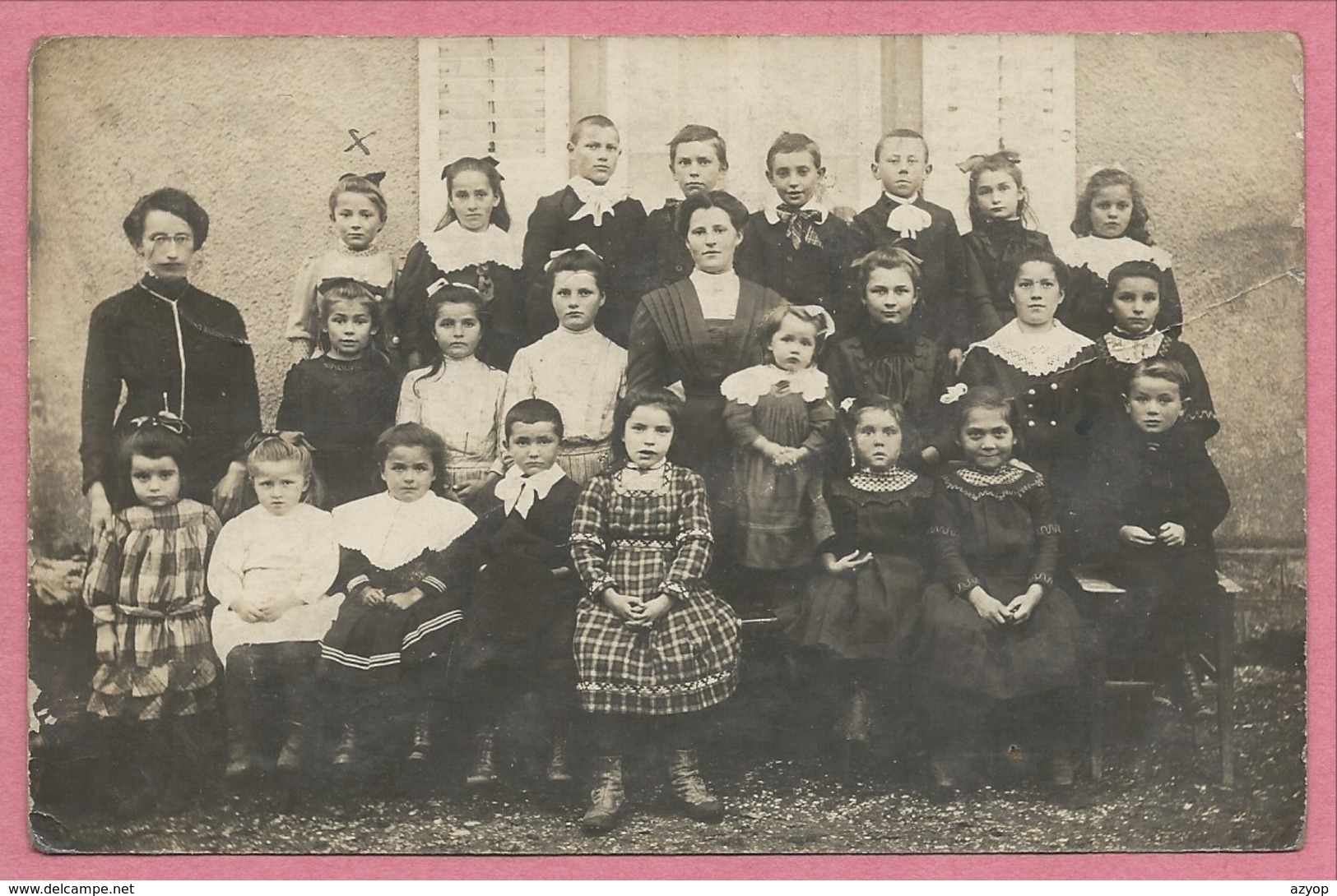 67 - SARRE UNION - Carte Photo - Classe - Ecole - Institutrice - Sarre-Union