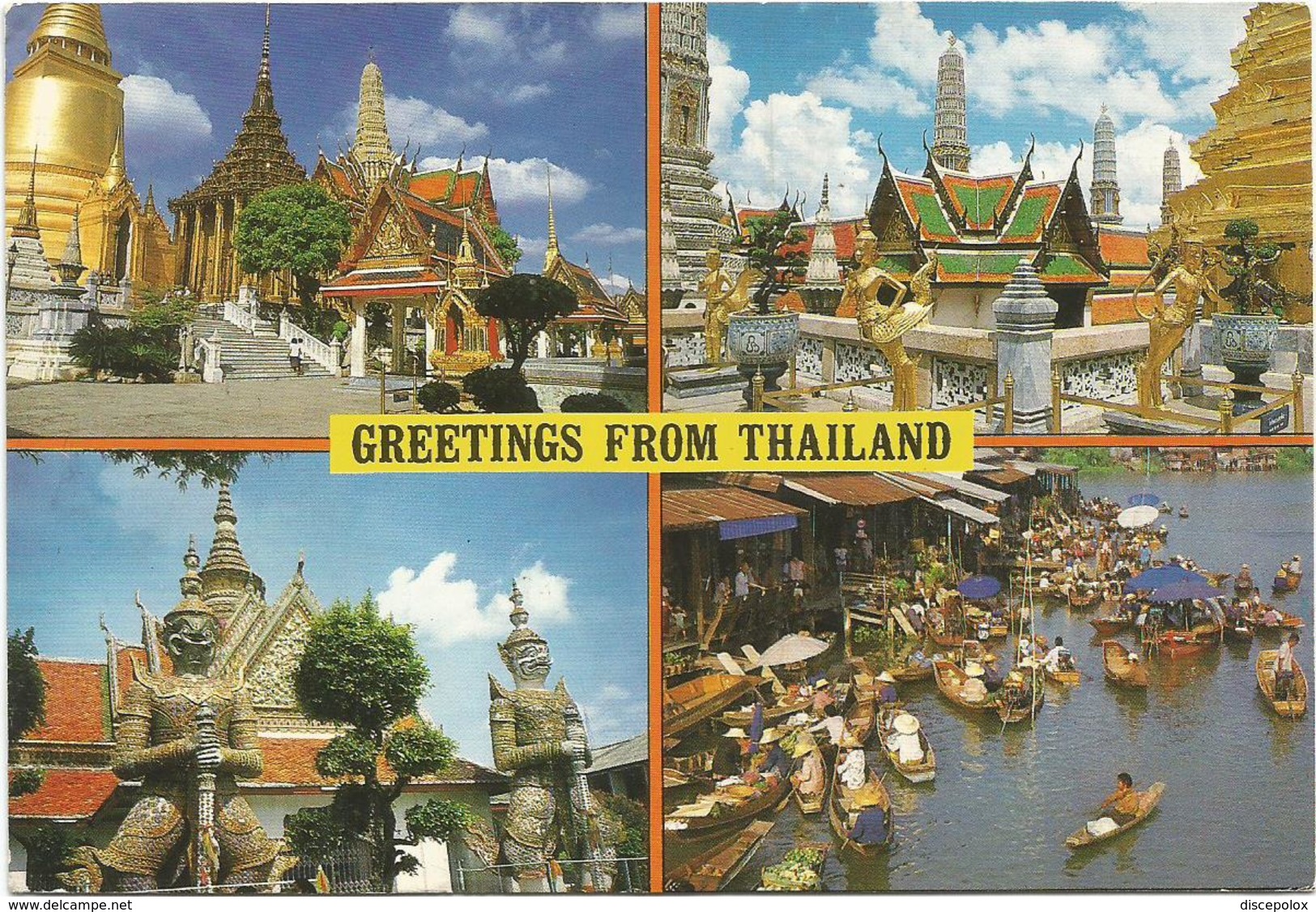 T2820 Greetings From Thailand - Multiviews / Viaggiata 1997 - Tailandia