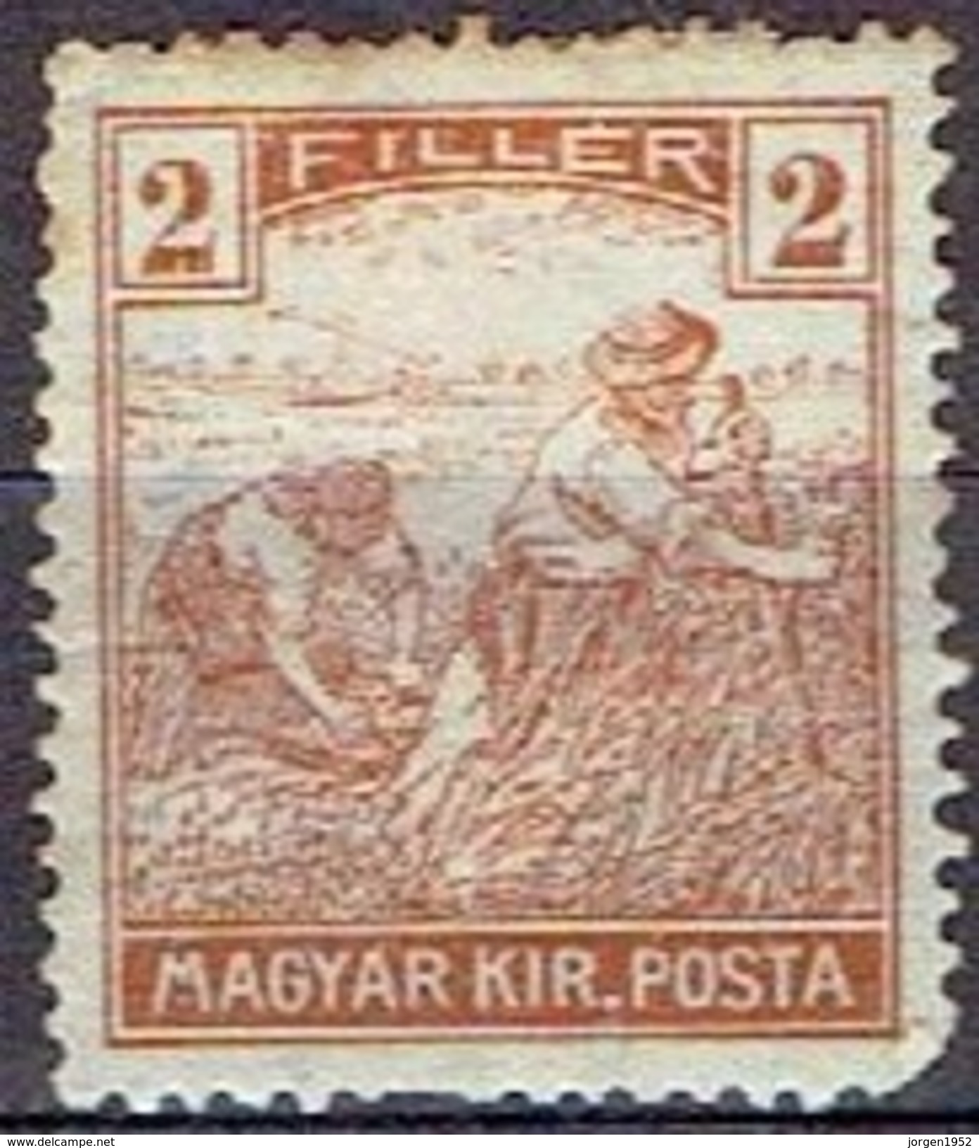 HUNGARY #  FROM 1916  STAMPWORLD 219* - Unused Stamps