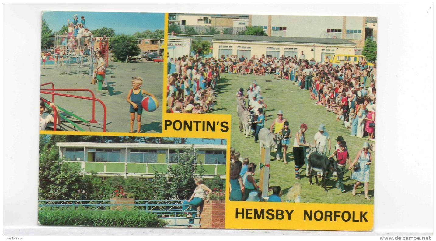 Postcard - Pontin's Hemsby - Posted 1976 Very Good - Non Classés