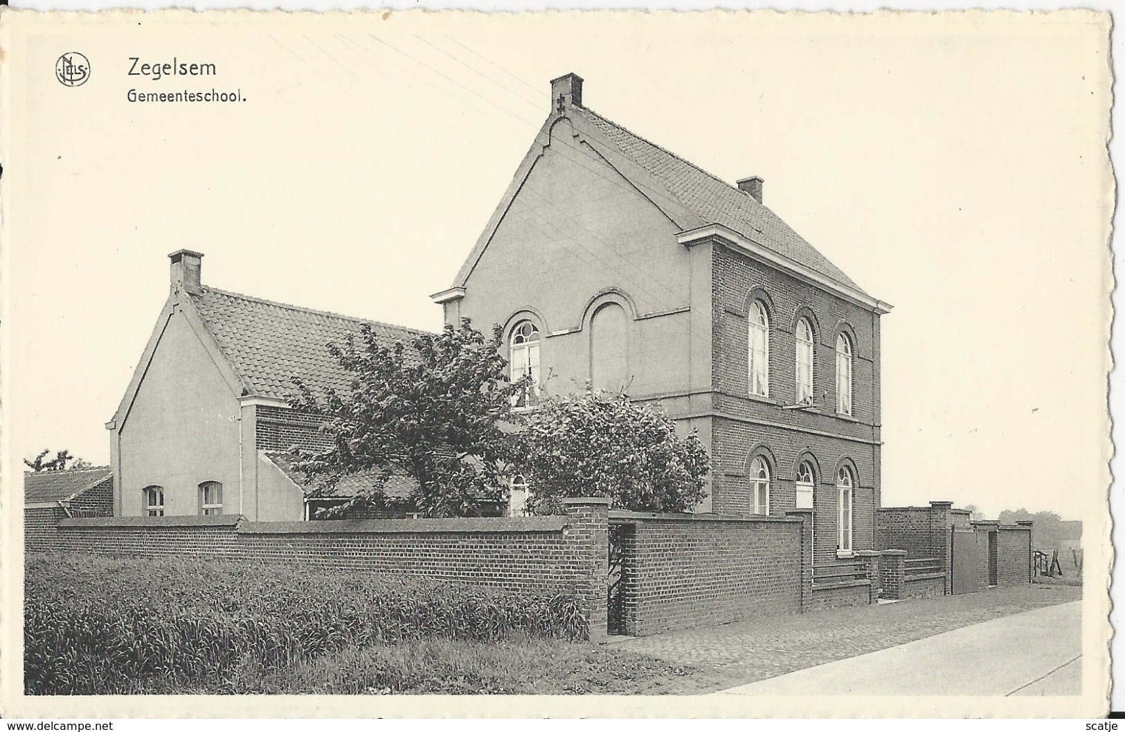 Zegelsem.  -   Gemeenteschool - Brakel