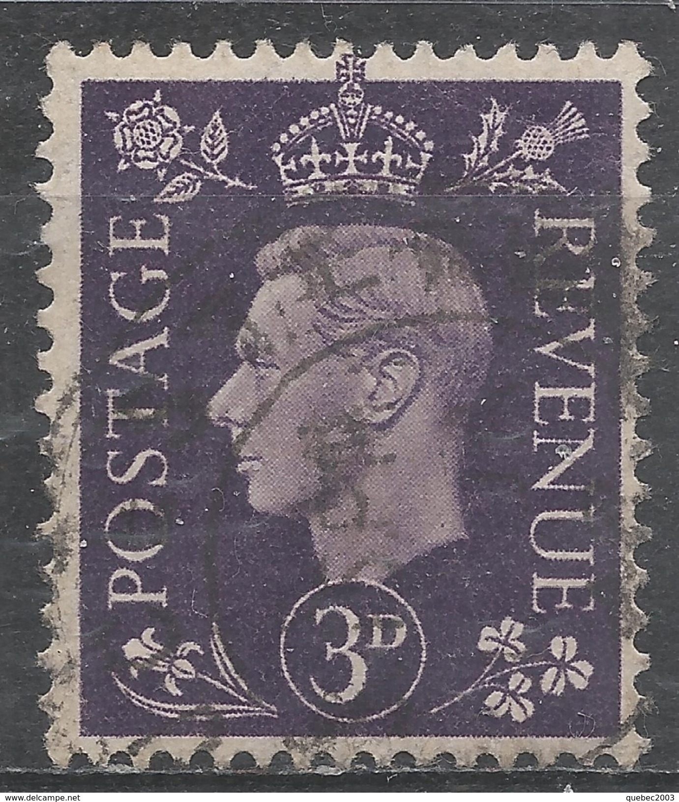 Great Britain 1941. Scott #263 (U) King George VI * - Oblitérés