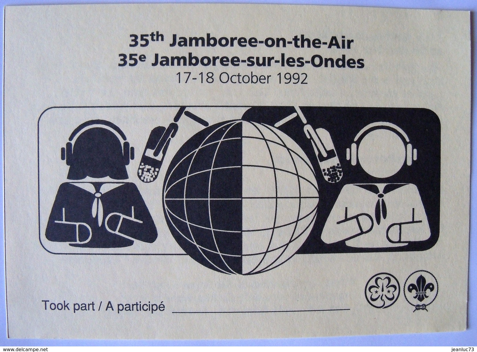 SCOUTISME -   LOT DE 14 CARTES JAMBOREE SUR LES ONDES (JOTA) - Editions du Bureau Mondial