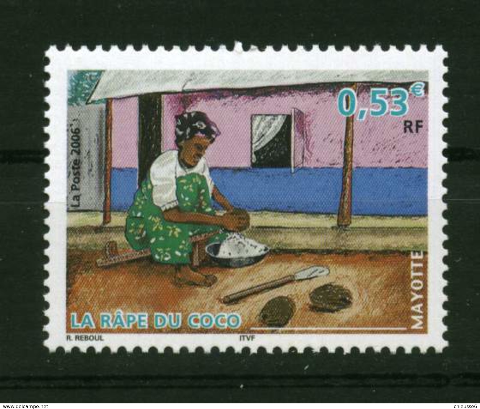 Mayotte ** N° 183 - La Râpe Du Coco - Used Stamps