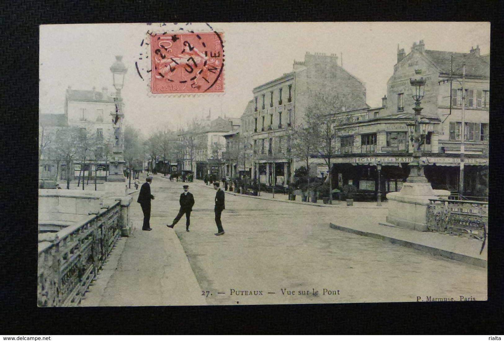 92, PUTEAUX, VUE SUR LE PONT, 1907 - Puteaux