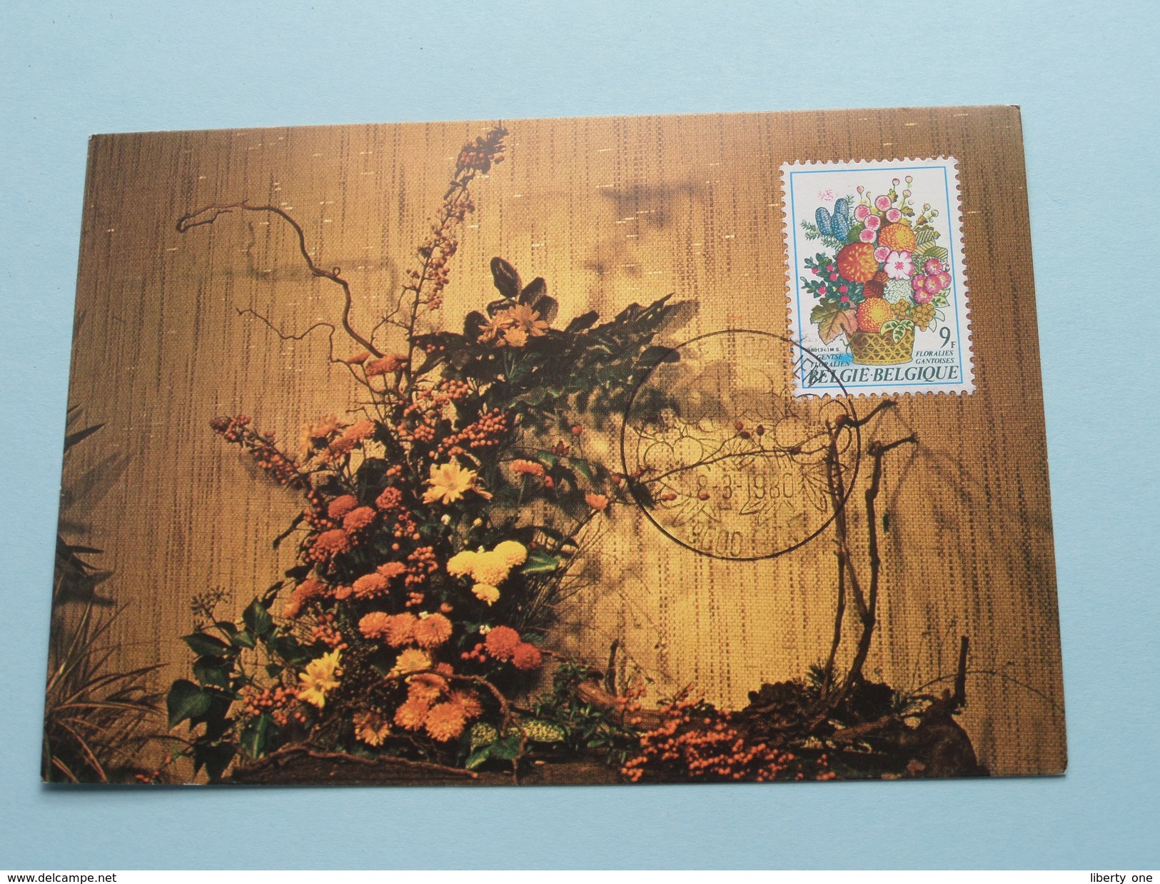 Fleurs D'automne - Herfstbloemen / 8-3-1980 GENT ( Details, Zie Foto's Met Vergrotingen ) ! - 1971-1980