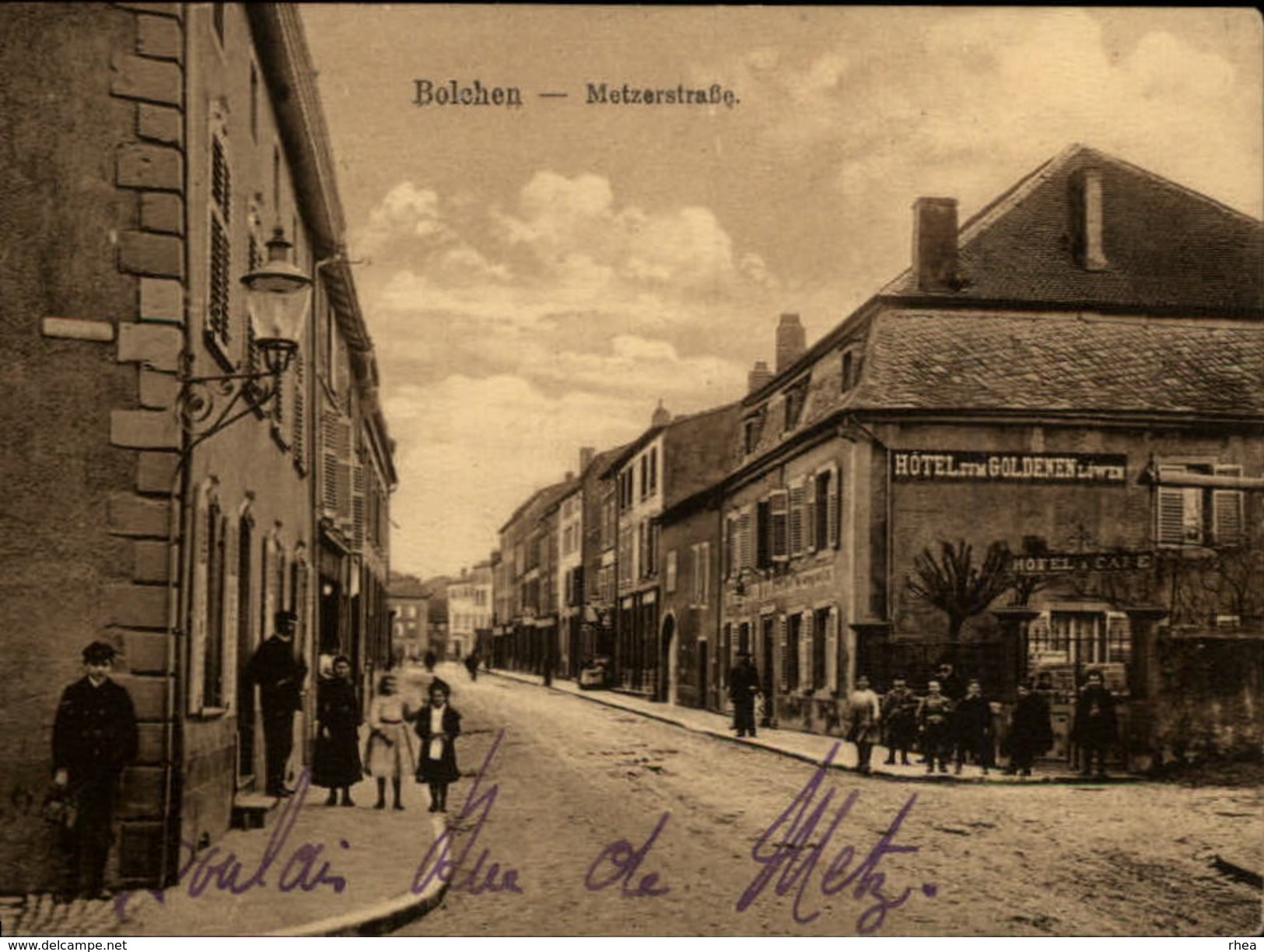 57 - BOULAY - Carte Période Allemande - Boulay Moselle