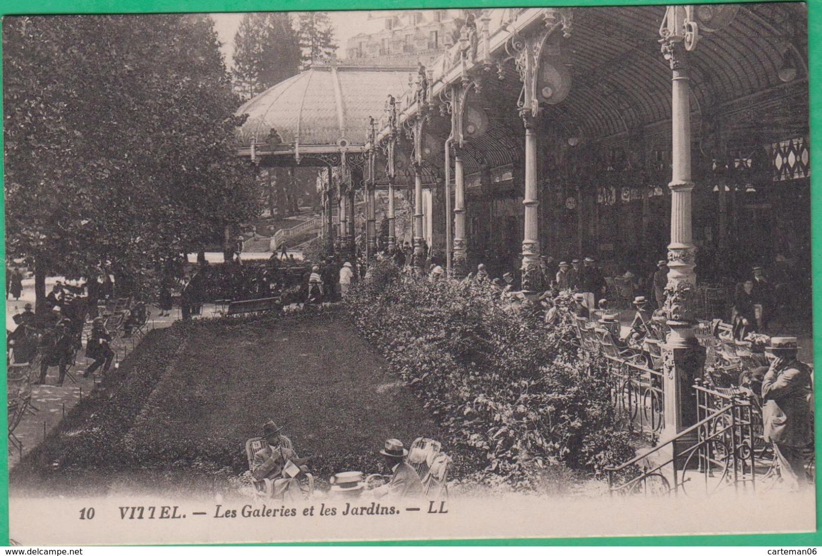 88 - Vittel - Les Galeries Et Les Jardins - Editeur: LL N°10 - Vittel