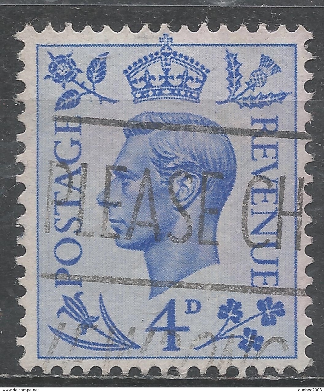 Great Britain 1950. Scott #285 (U) King George VI * - Oblitérés