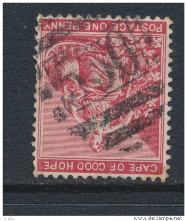 CAPE Of GOOD HOPE, Barred Numeral Postmark Nr 530 (wmk Anchor) - Kaap De Goede Hoop (1853-1904)