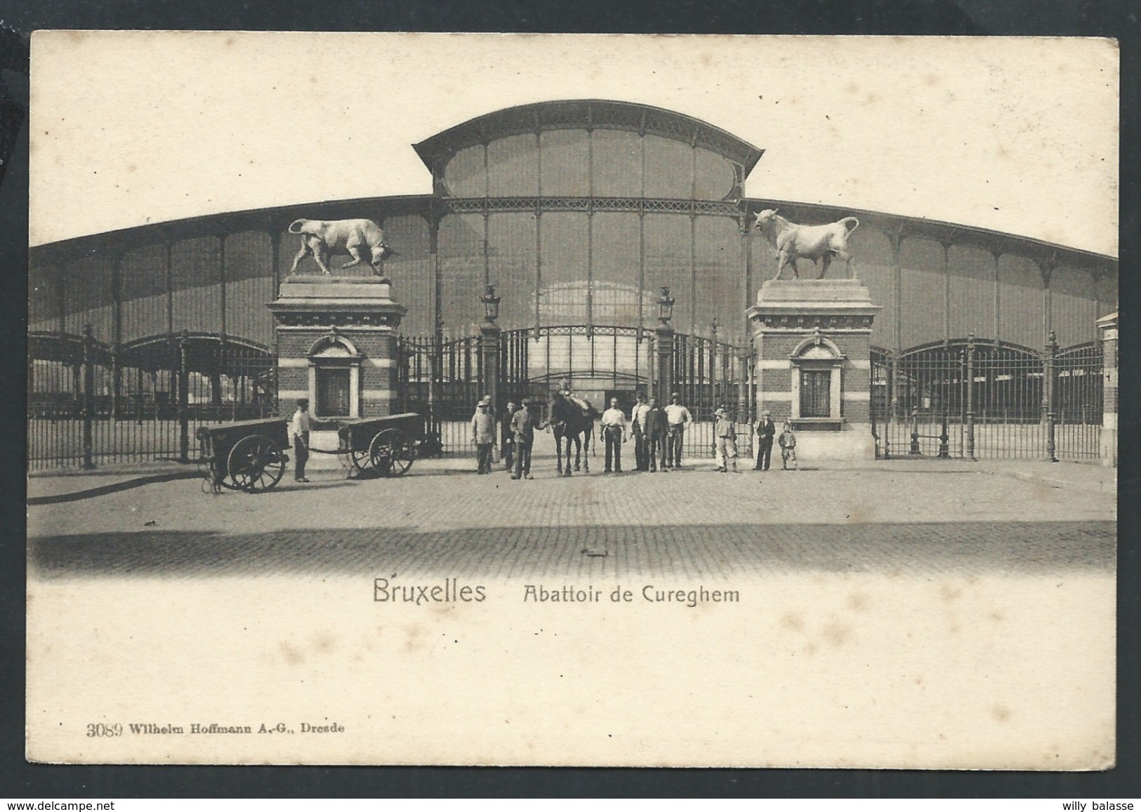 +++ CPA - Bruxelles - Abattoir De CUREGHEM - KUREGEM - W.Hoffmann 3089  // - Anderlecht