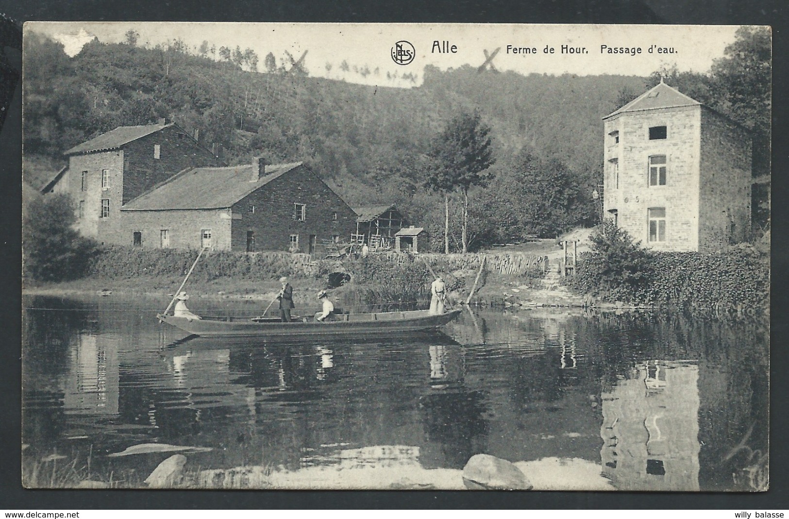 +++ CPA - ALLE - Ferme De HOUR - Passage D'eau - Nels  // - Vresse-sur-Semois