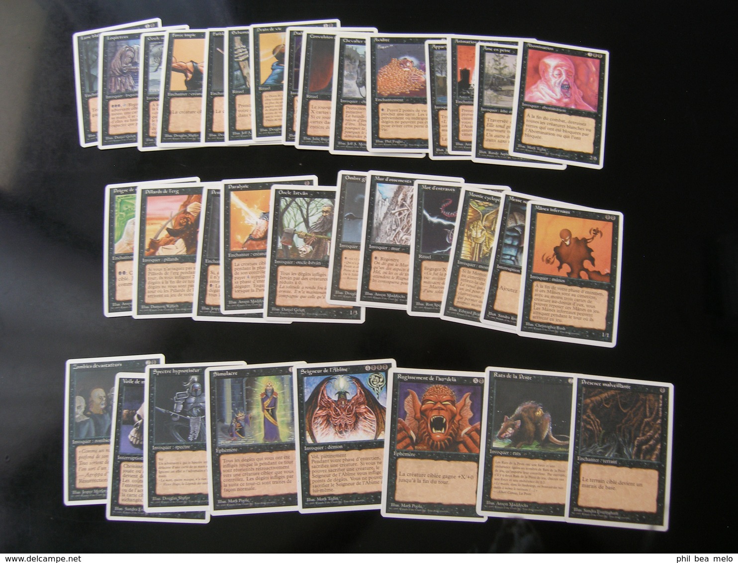 CARTE MAGIC THE GATHERING - 4ème EDITION - LOT 293 CARTES - VOIR PHOTOS ET DESCRIPTION - Lots