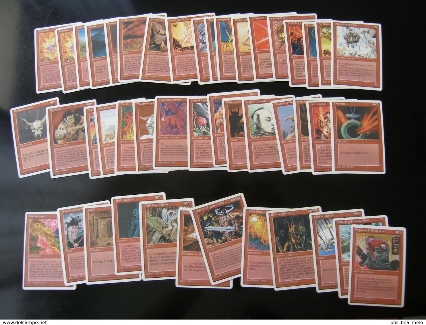 CARTE MAGIC THE GATHERING - 4ème EDITION - LOT 293 CARTES - VOIR PHOTOS ET DESCRIPTION - Lots