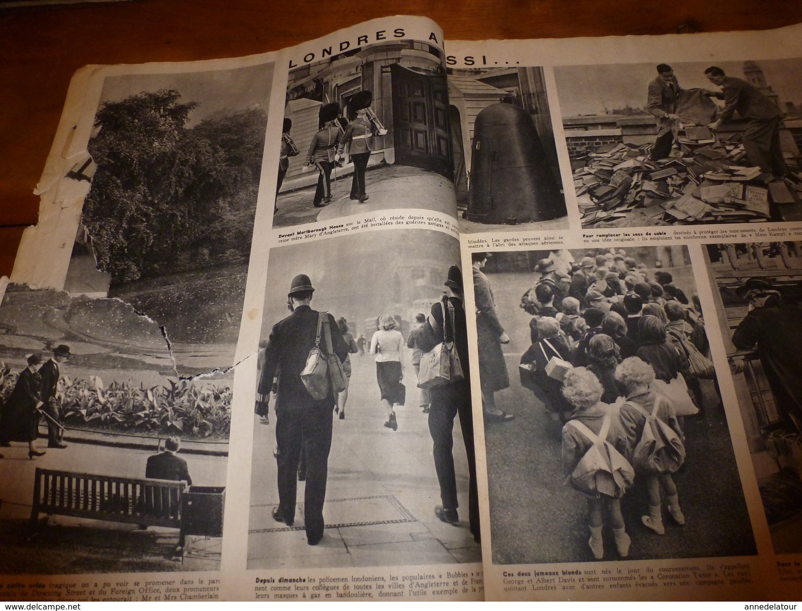 1939 MATCH:Les infirmières-parachutistes;Bagnes d'Hitler;Sisawong Vong (Laos;Bao Dai (Annam;Sisowath Moniwong (Cambodge