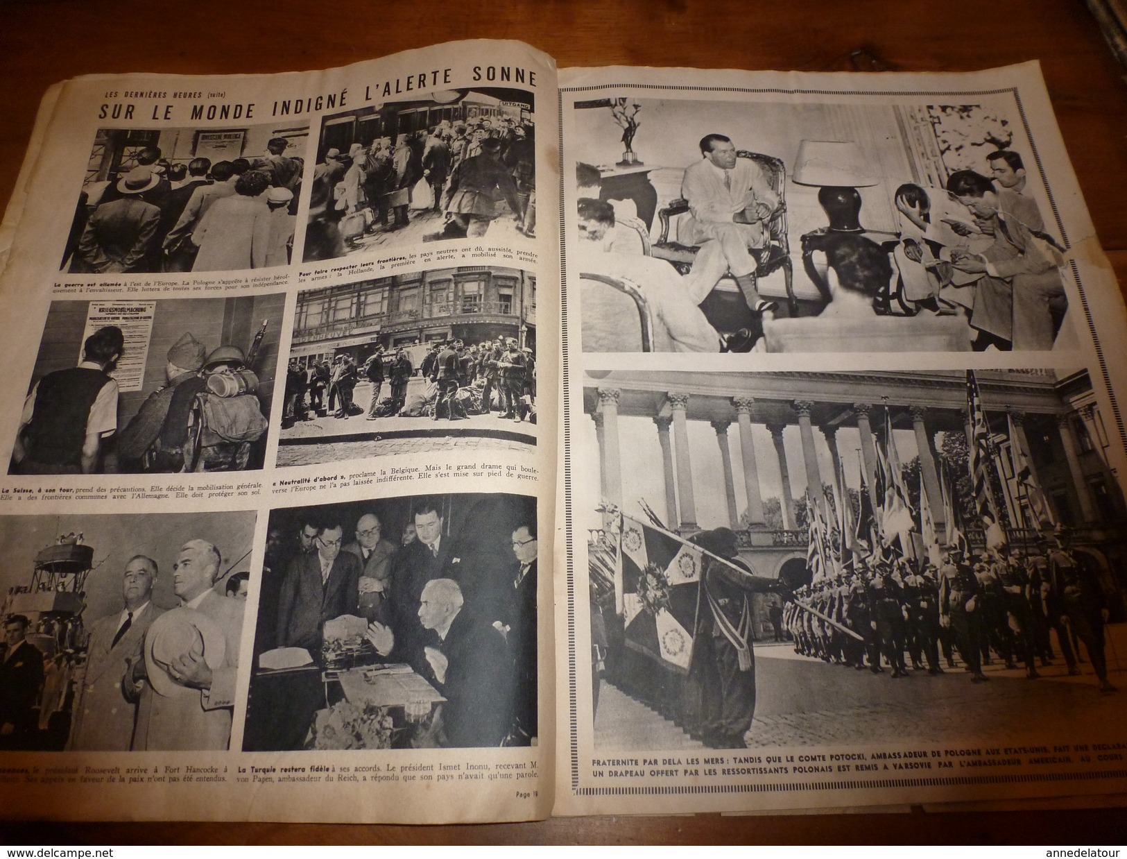 1939 MATCH:Les infirmières-parachutistes;Bagnes d'Hitler;Sisawong Vong (Laos;Bao Dai (Annam;Sisowath Moniwong (Cambodge