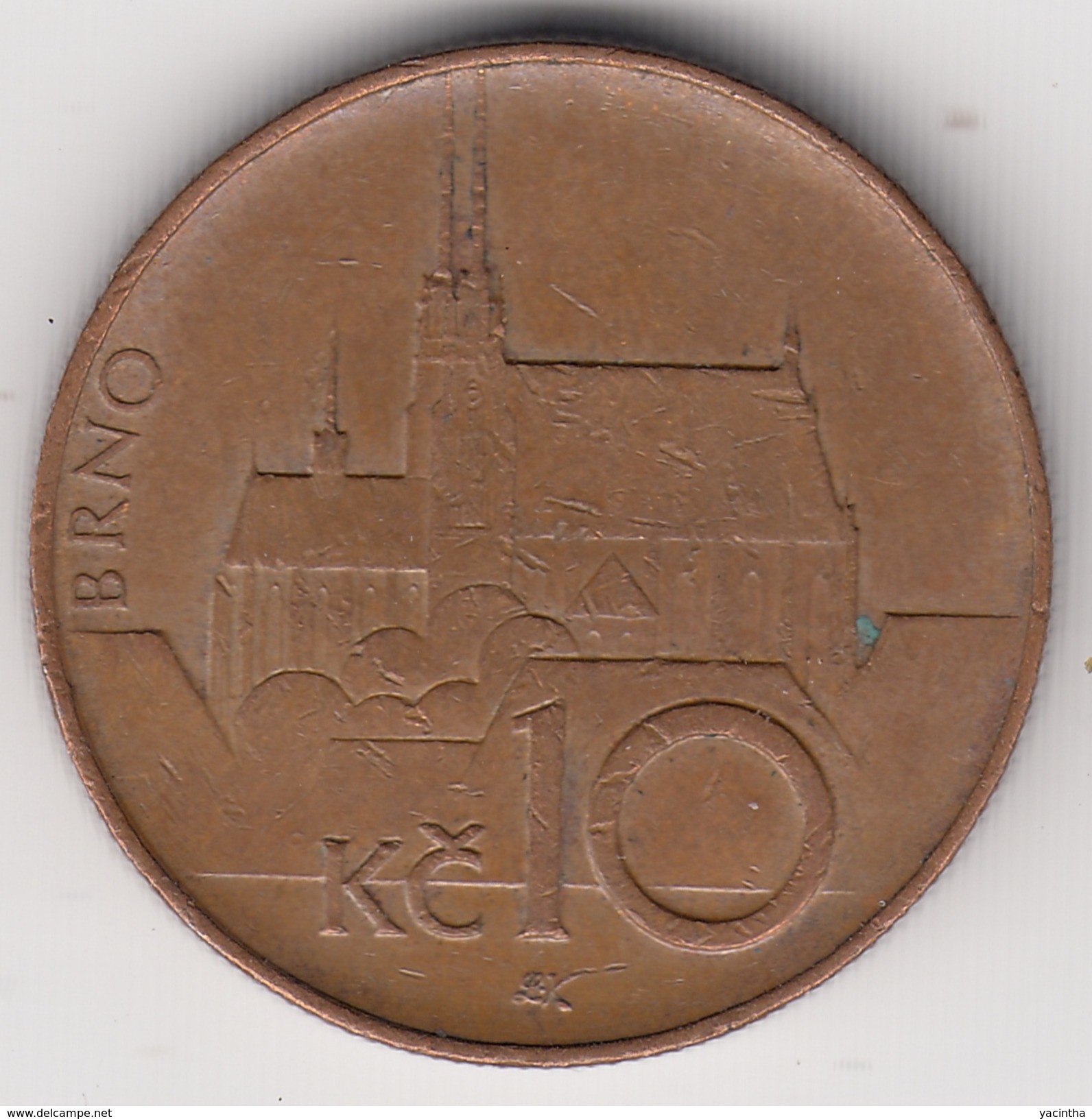 @Y@   Tsjechië   10 Koruna    1996        (4892) - Tchéquie