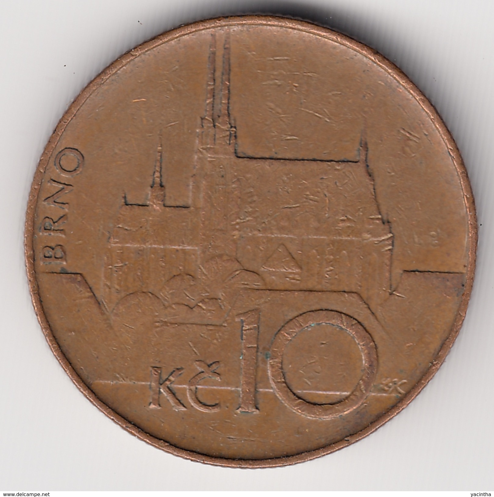 @Y@   Tsjechië   10 Koruna    1993        (4897) - Czech Republic