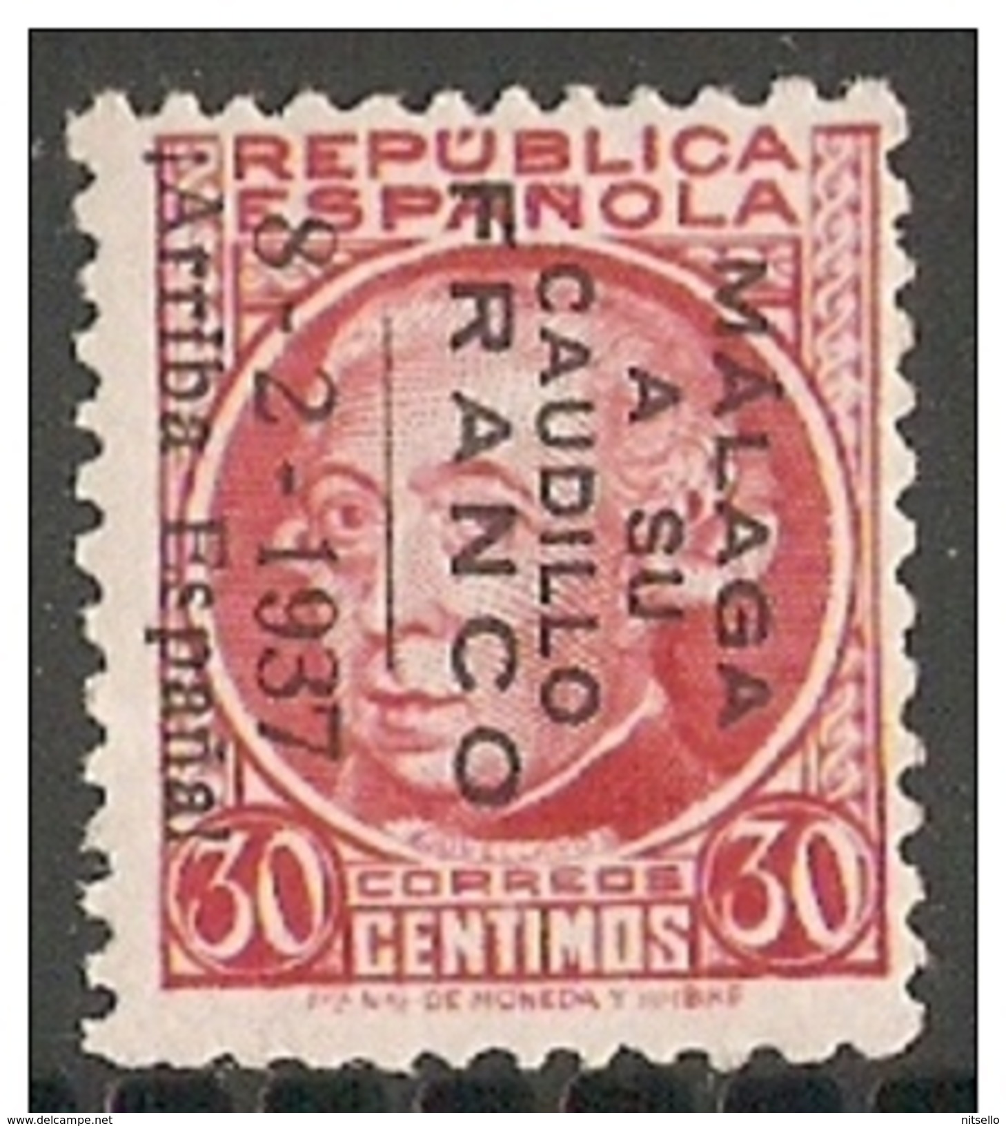 LOTE 2230  ///  (C035) MALAGA *MH - Nationalist Issues