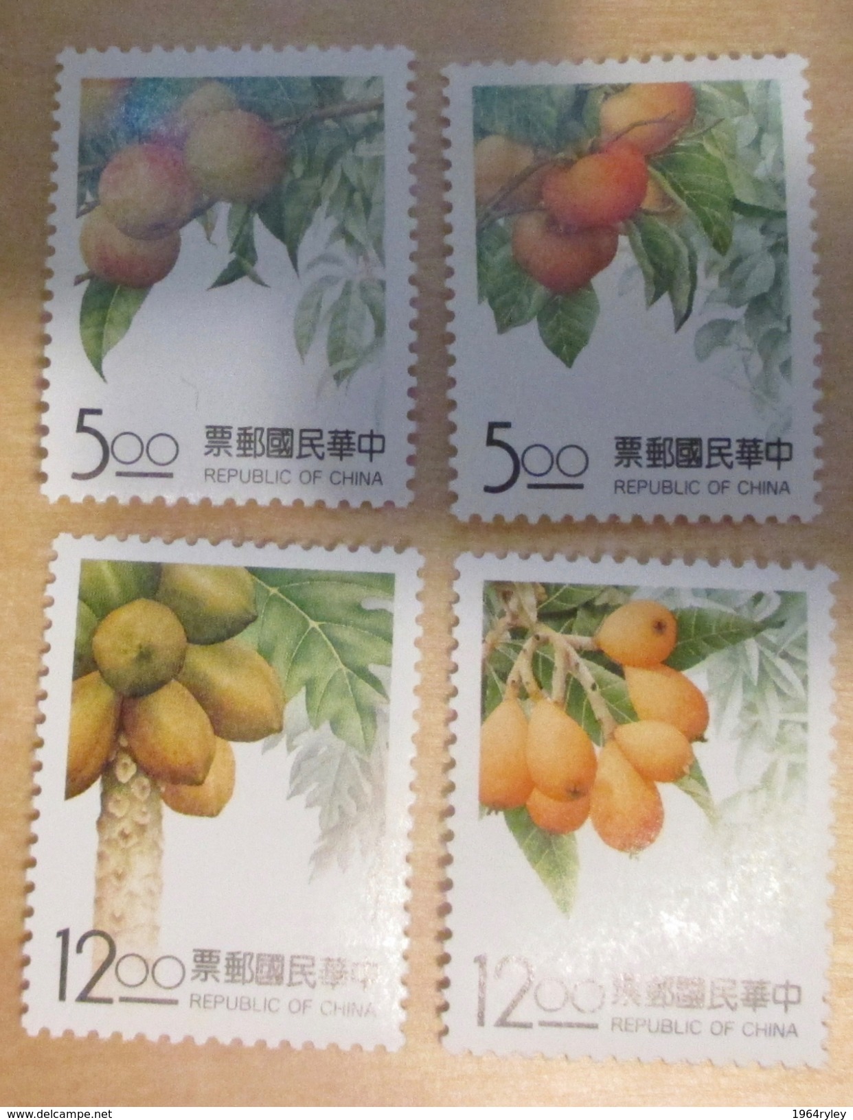 Taiwan  - MH* - 1993  # 2916/2919 - Ungebraucht