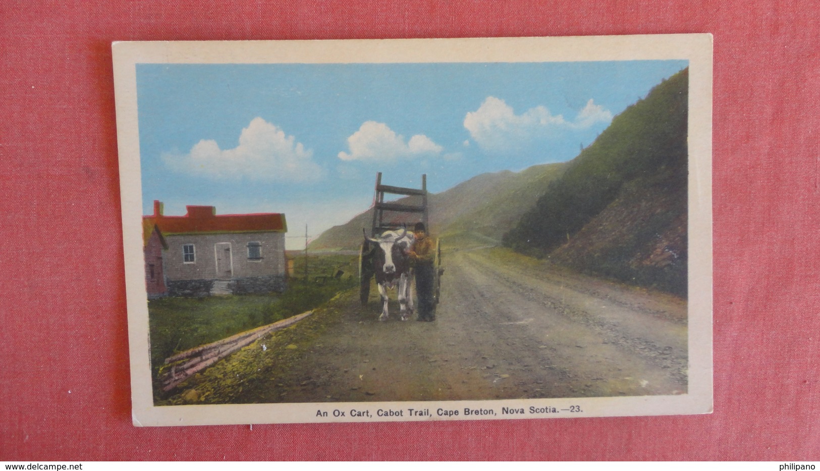 Ox Cart  Cabot Trail  Nova Scotia > Cape Breton  Ref --2491 - Cape Breton