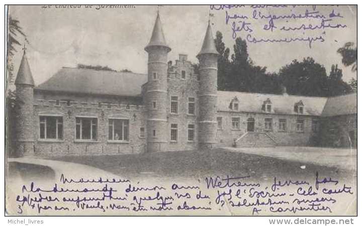 Zaventem - Saventhem - Le Château - Circulé En 1904 - Dos Non Séparé - TBE - Zaventem