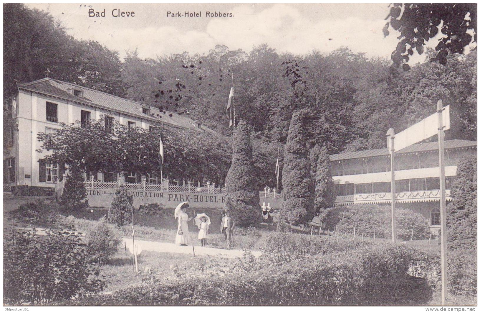 ALTE  AK   KLEVE / NRW   - Park Hotel Robbers - Ca. 1910 - Kleve