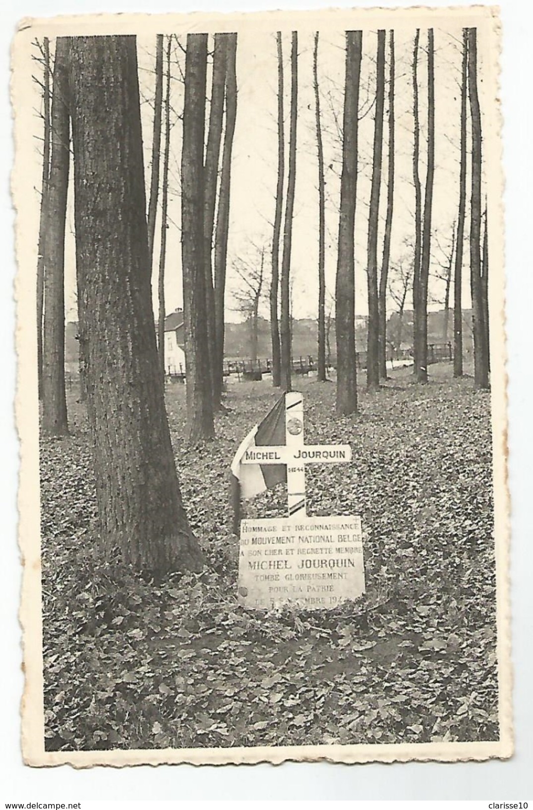 Beelgique Moustier Tombe De M.Jourquin - Jemeppe-sur-Sambre