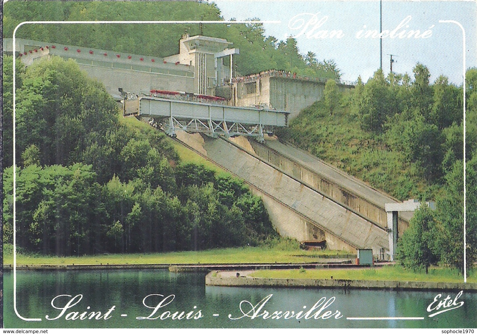 MOSELLE - 57 - SAINT LOUIS ARZVILLER - CPM GF Couleur Canal De La Marne Au Rhin - Hayange