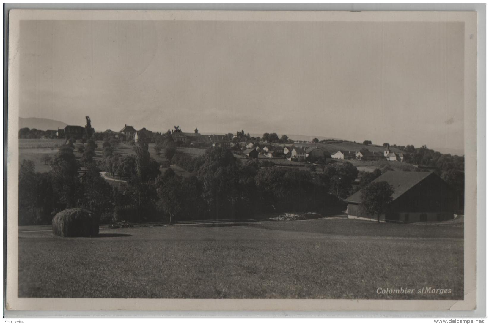 Colombier S/Morges - Photo: Guggenheim No. 13536 - Colombier