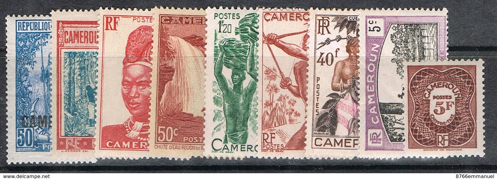 CAMEROUN PETIT LOT - Unused Stamps