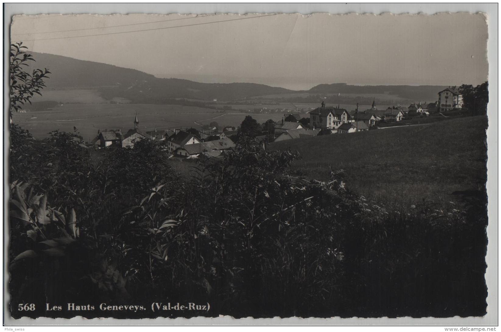 Les Hauts Geneveys (Val De Ruz) - Photo: J. Dubois No. 568 - Geneveys