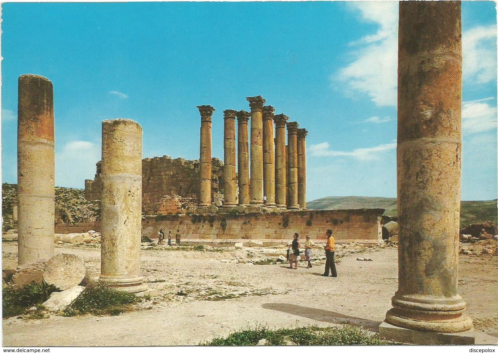 T2870 Jordan - Jerash Gerasa - Arthemis Temple / Non Viaggiata - Giordania