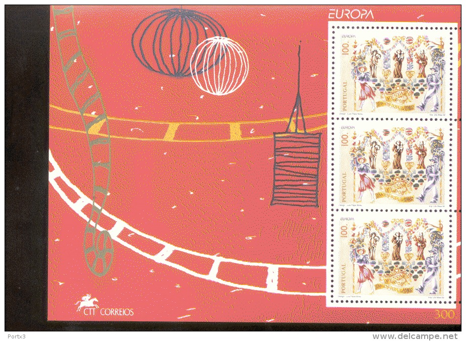 CEPT Nationale Feste Und Feiertage / Holiday Portugal Block 137** MNH Postfrisch - 1998