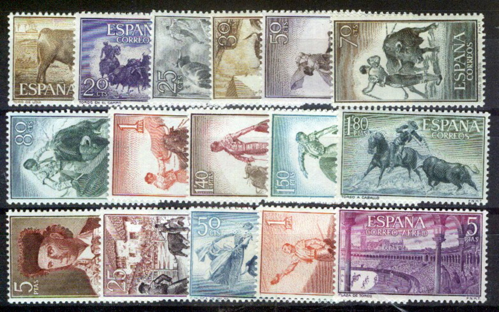 España 1254/1269 ** Toros. 1960 - Nuevos