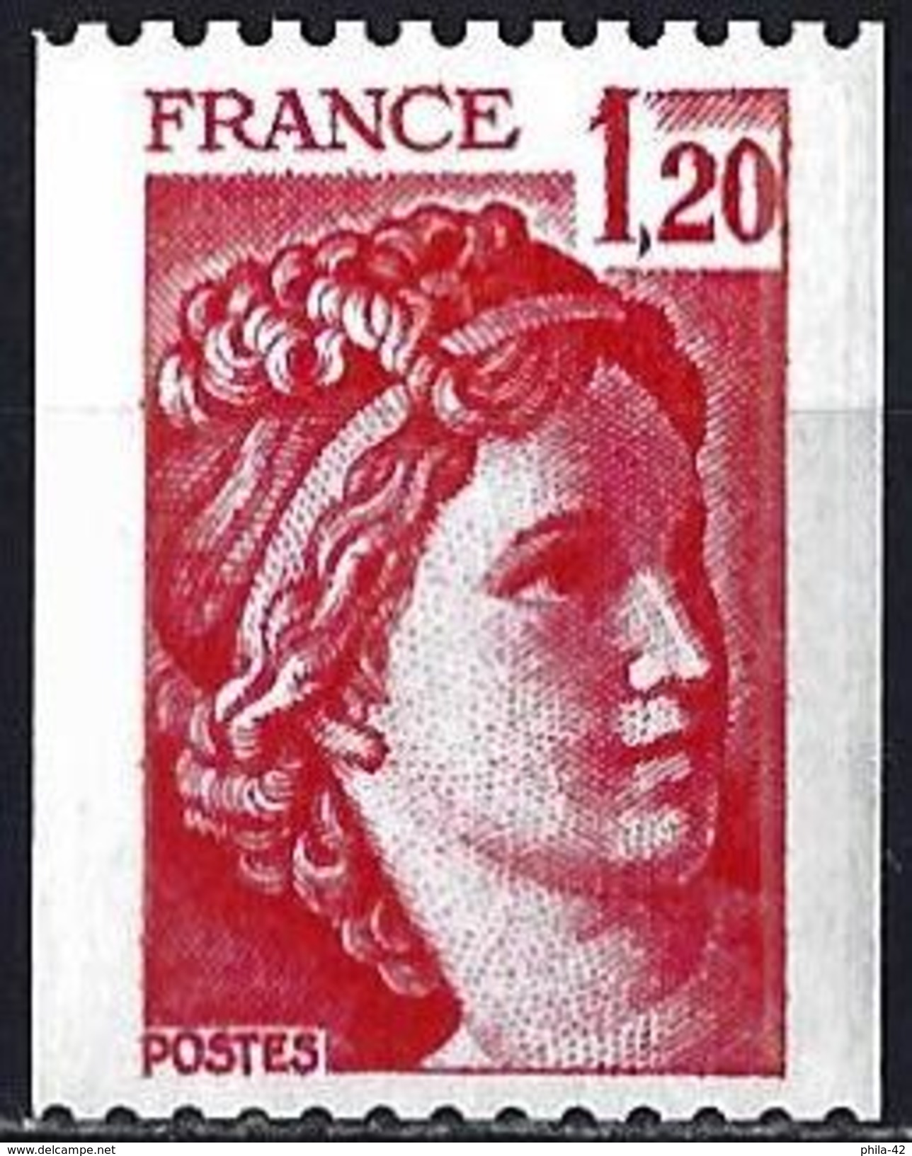 France 1978 - Sabine Of Gandon ( Mi 2106C - YT 1981B ) MNH** - 1977-1981 Sabine De Gandon