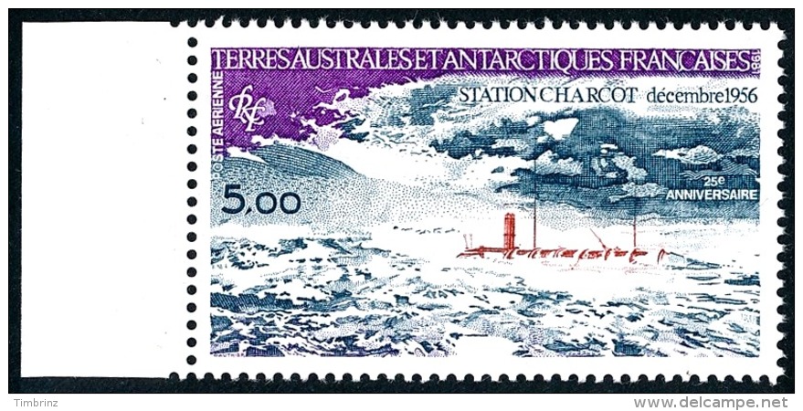 TAAF 1981 - Yv. PA 65 ** TB Bdf  Faciale= 0,76 EUR - Station Charcot ..Réf.TAF20497 - Airmail