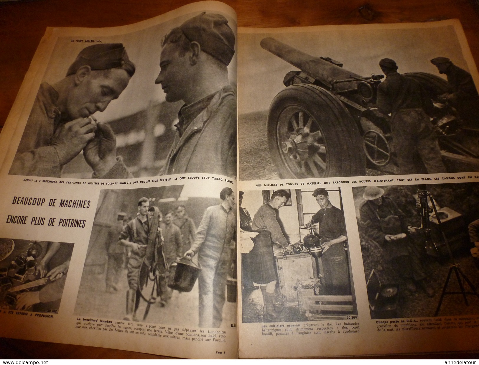 1939 MATCH:The English in war; Pologne;USA;Combat aérien Curtiss français contre Messerschmitt;Le photographe Brady