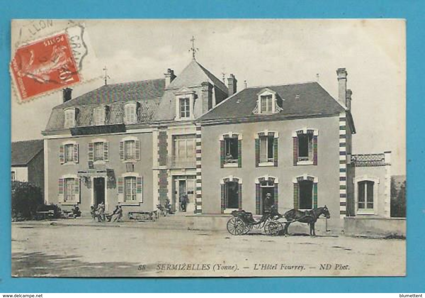 CPA 88 - L'Hôtel Fourrey SERMIZELLES  89 - Otros & Sin Clasificación