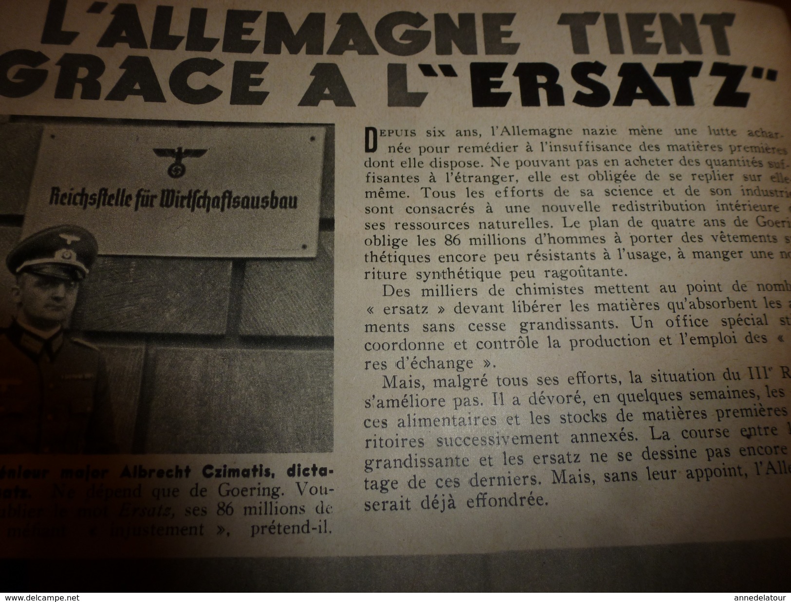 1939 MATCH:L'avion demain;BAGNES (Cayenne,St-Laurent-du-Maroni,St-Jean,Charvin,L'île du Diable)+++;ERSATZ en Allemagne